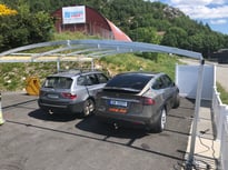 Demo carport 6 x 6 meter